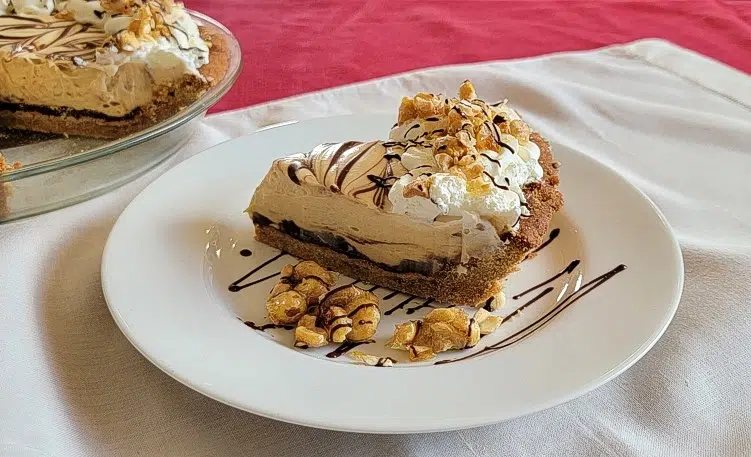 peanut butter pie for dessertswithstephanie.com