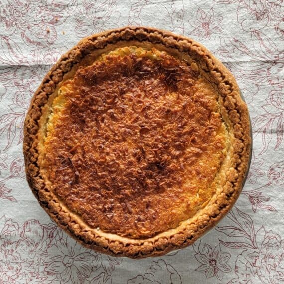 Coconut Custard Pie Recipe