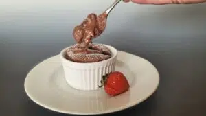 Chocolate Soufflé for dessertswithstephanie.com