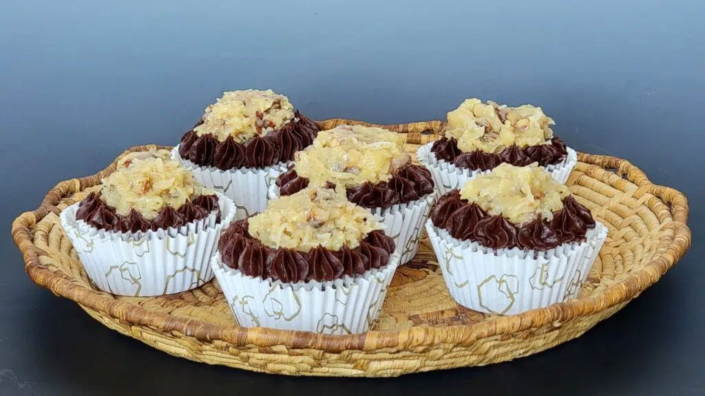 German chocolate cupcake recipe