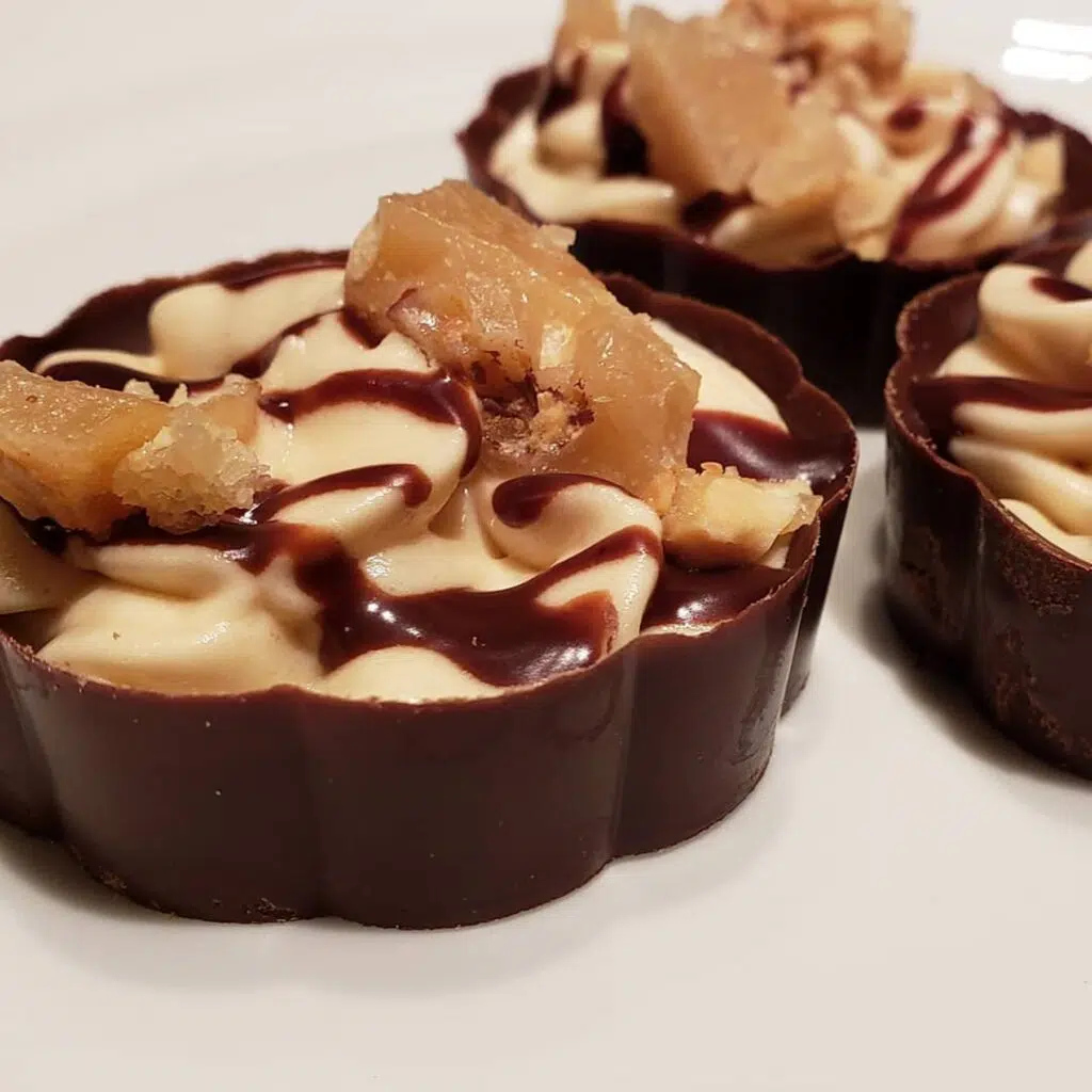 peanut butter mousse chocolate cups