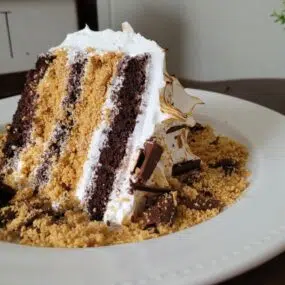 smores cake recipe