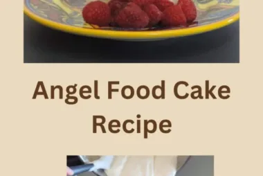 how to make an angel food cake