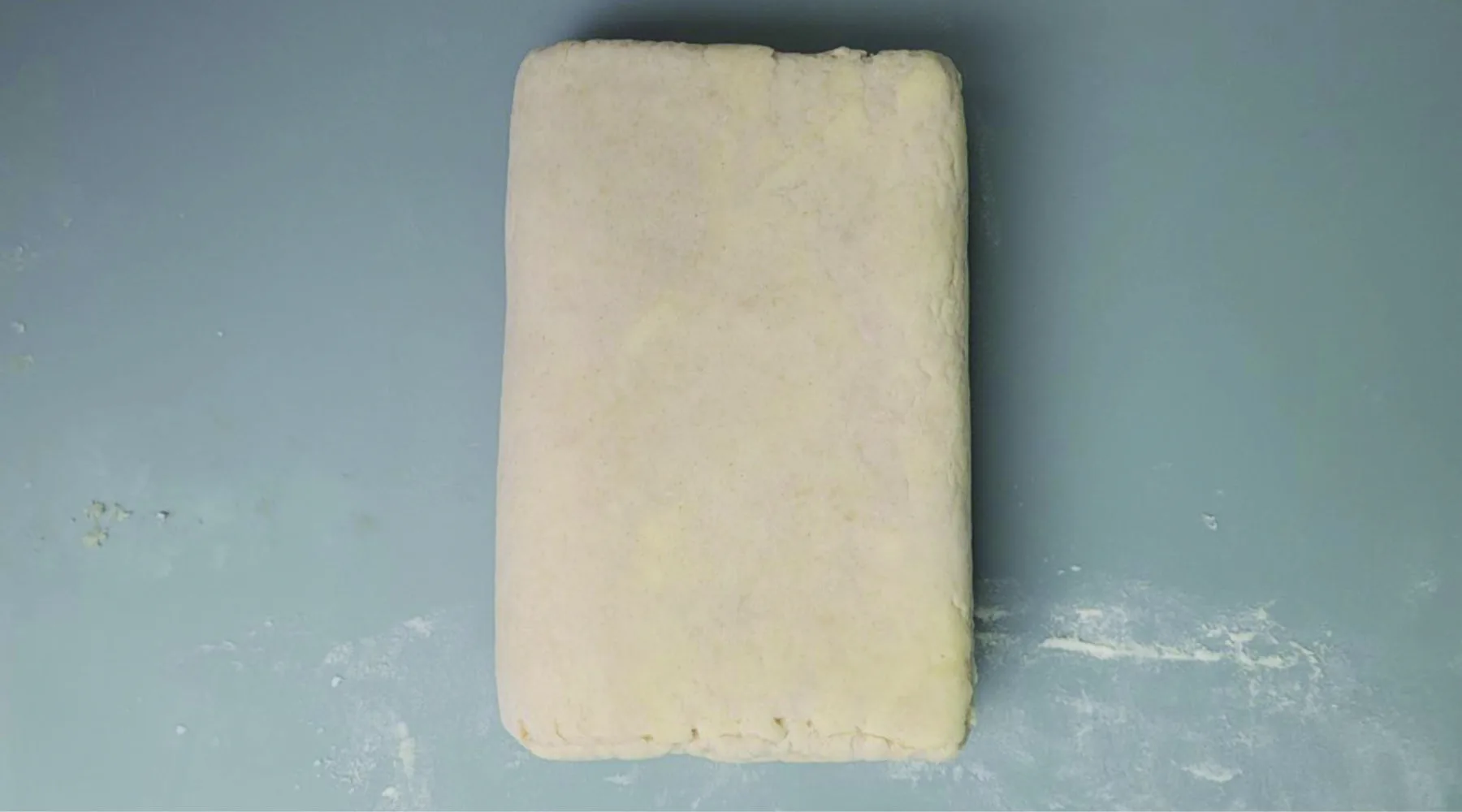 finished fold for easy rough puff pastry
