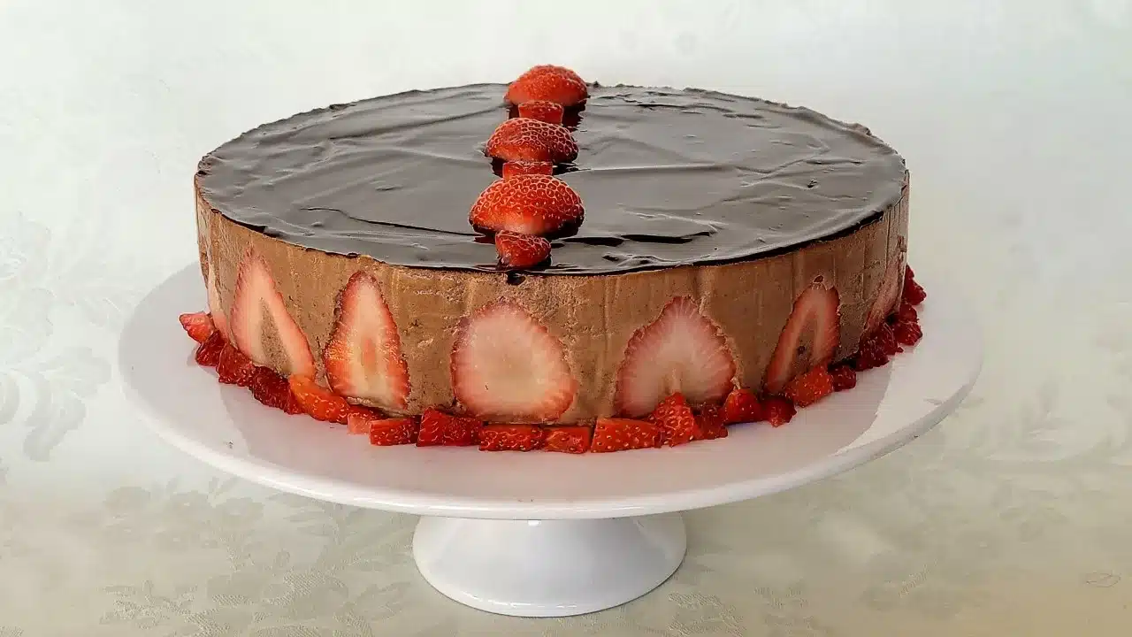 LCBO and Dufflets Chocolate Orange Bavarian Cake | Kitcheninspirations