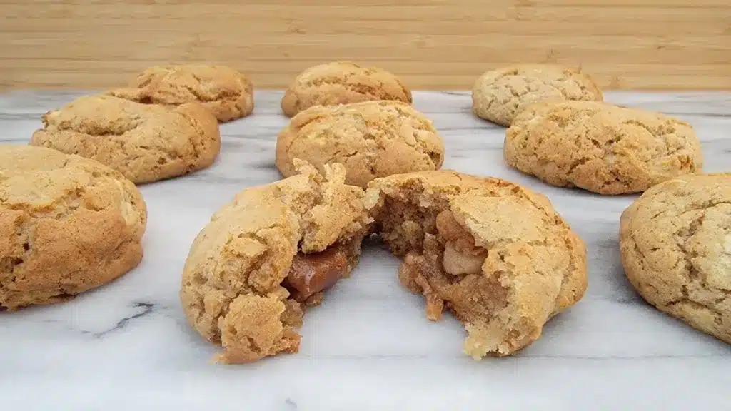 apple caramel cookies recipe