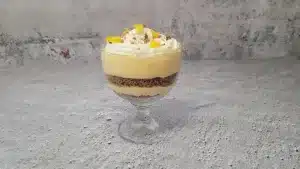 mango cream and granola parfait recipe