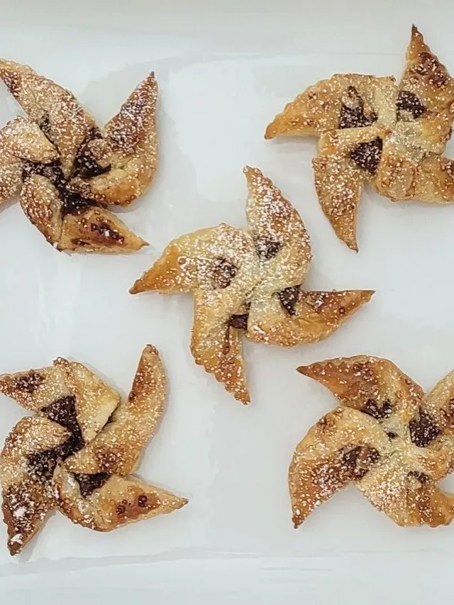 Puff Pastry Pinwheels Desserts With Stephanie