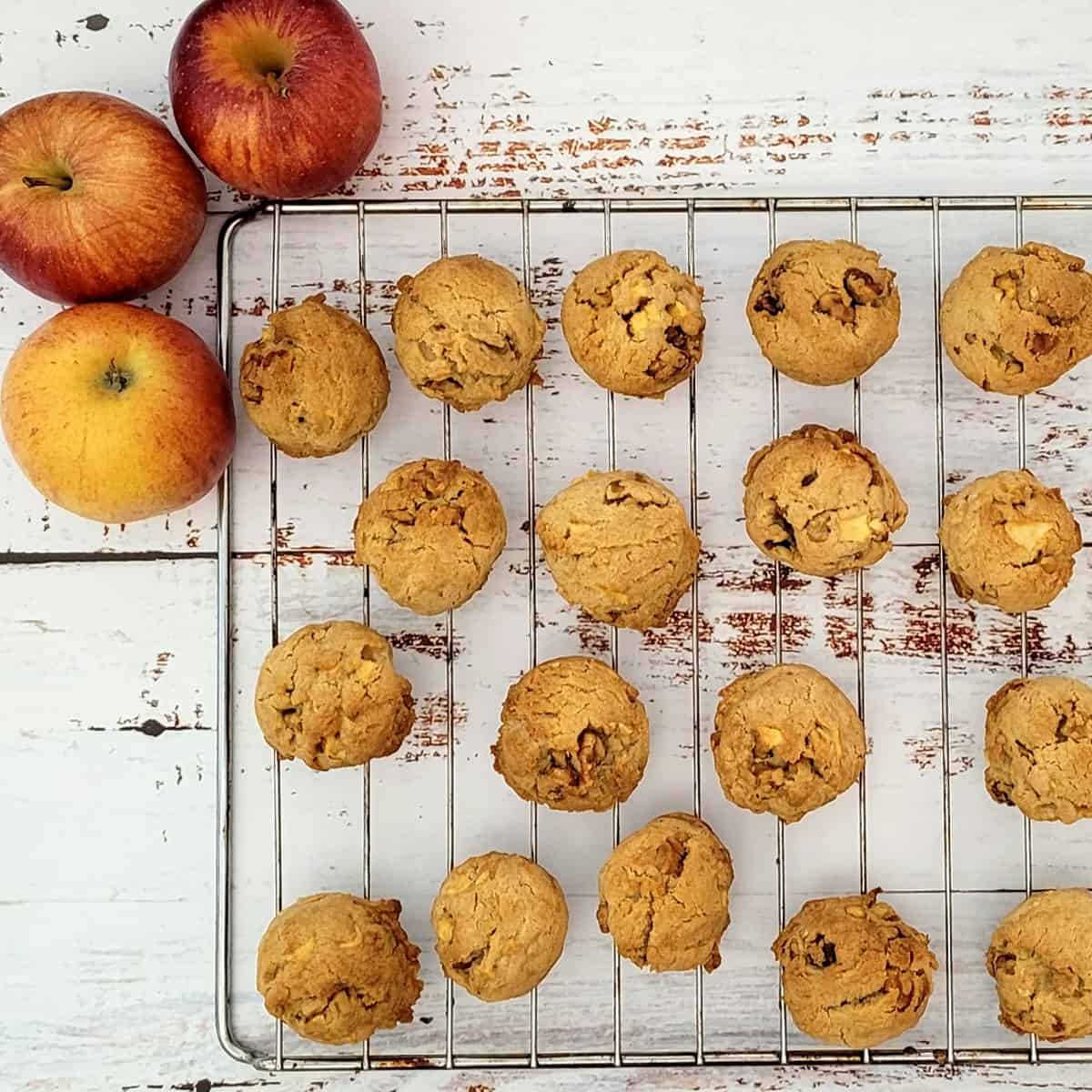 vegan apple cookies dessertswithstephanie.com