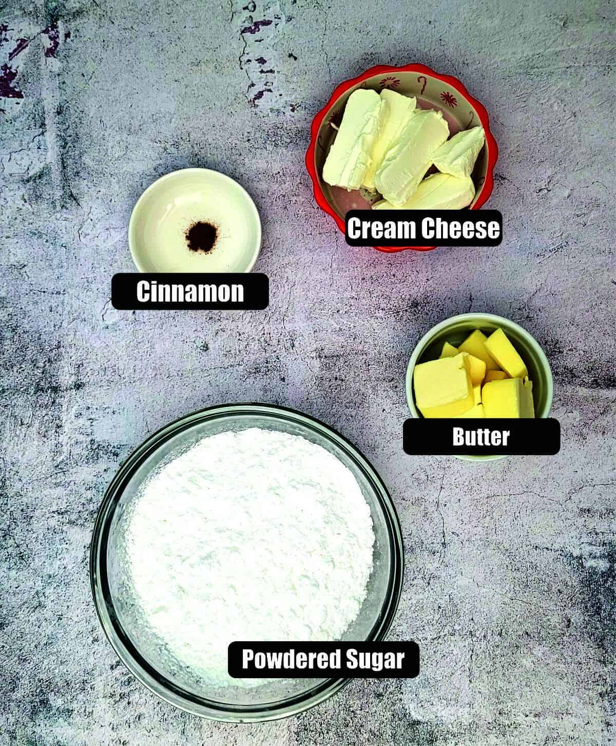cinnamon cream cheese filling ingredients