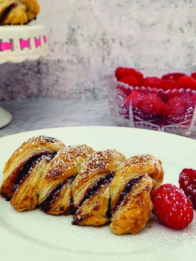 Raspberry Pastries Desserts With Stephanie