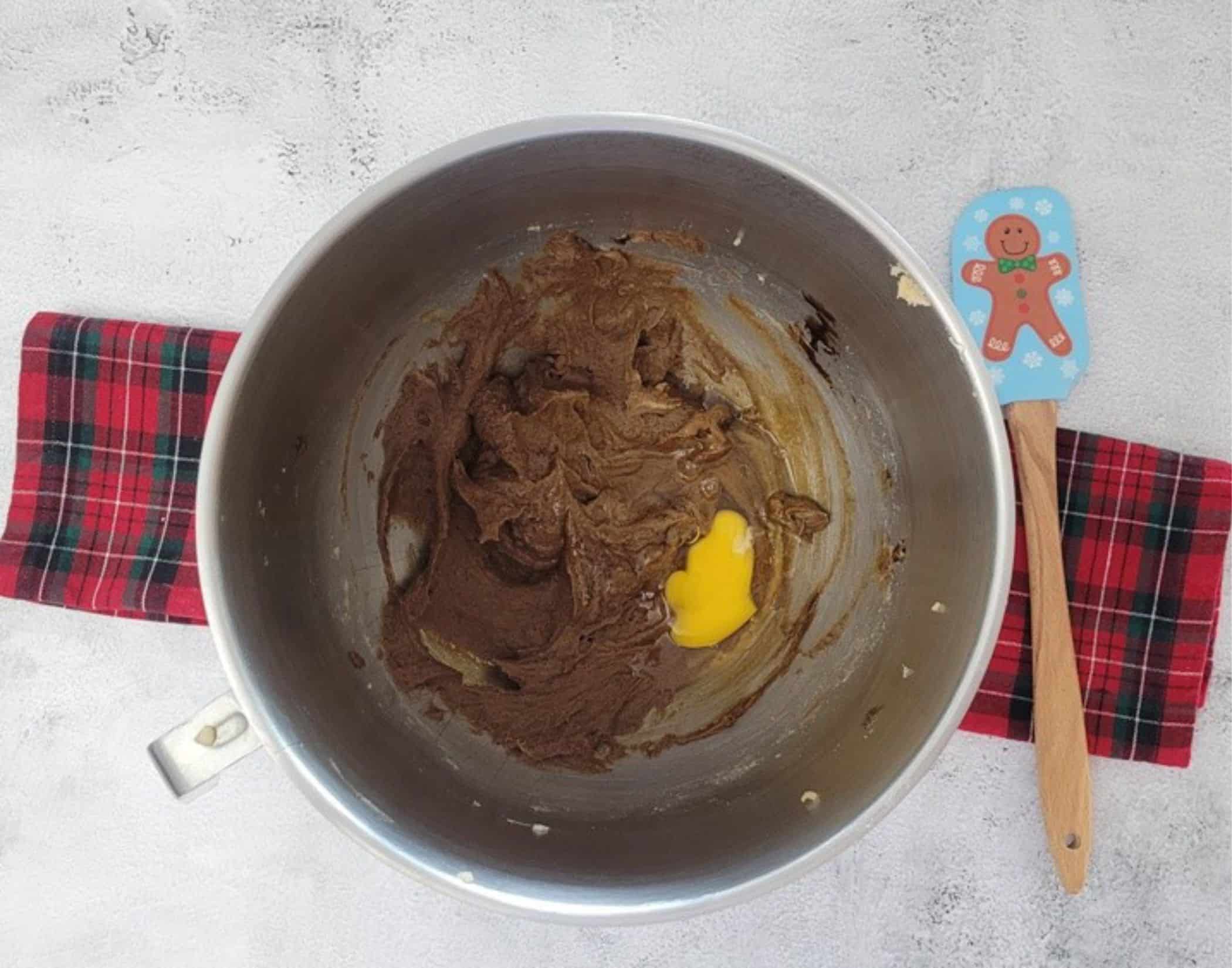 add added to mixing bowl to make cookie dough