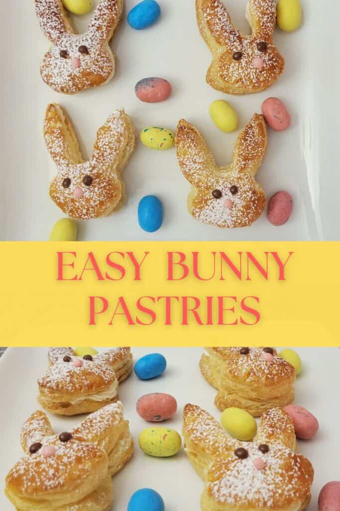 Puff Pastry Bunnies - Desserts With Stephanie